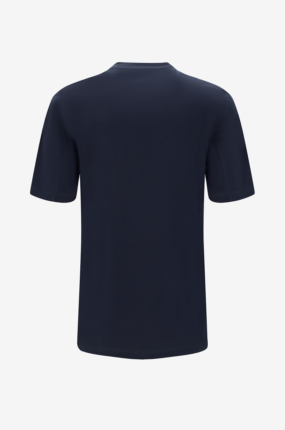 BRUNELLO CUCINELLI Jersey-T-Shirt mit Rundhals und kurzen Ärmeln Herren DUNKELBLAU 2