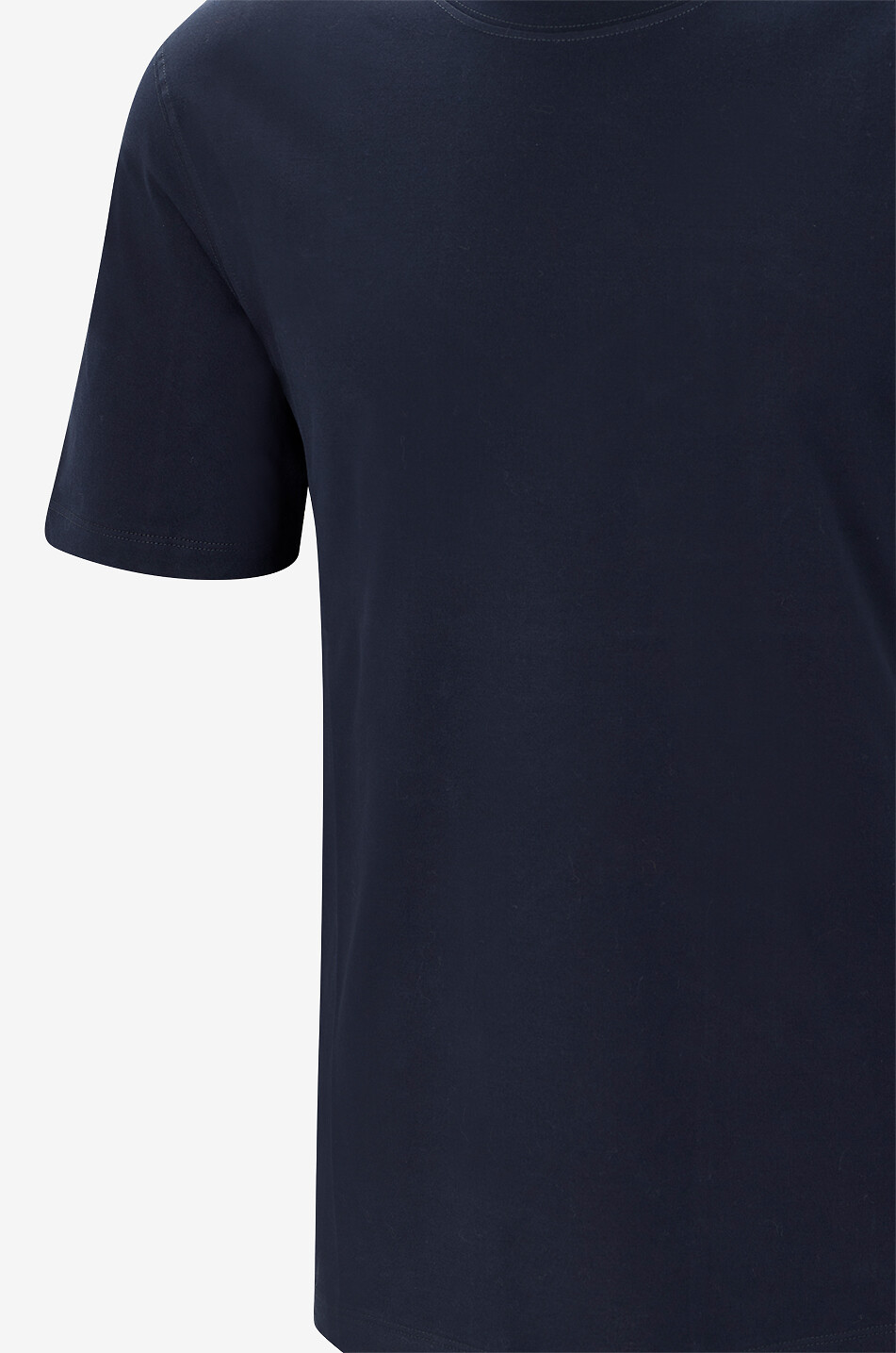 BRUNELLO CUCINELLI Jersey-T-Shirt mit Rundhals und kurzen Ärmeln Herren DUNKELBLAU 3