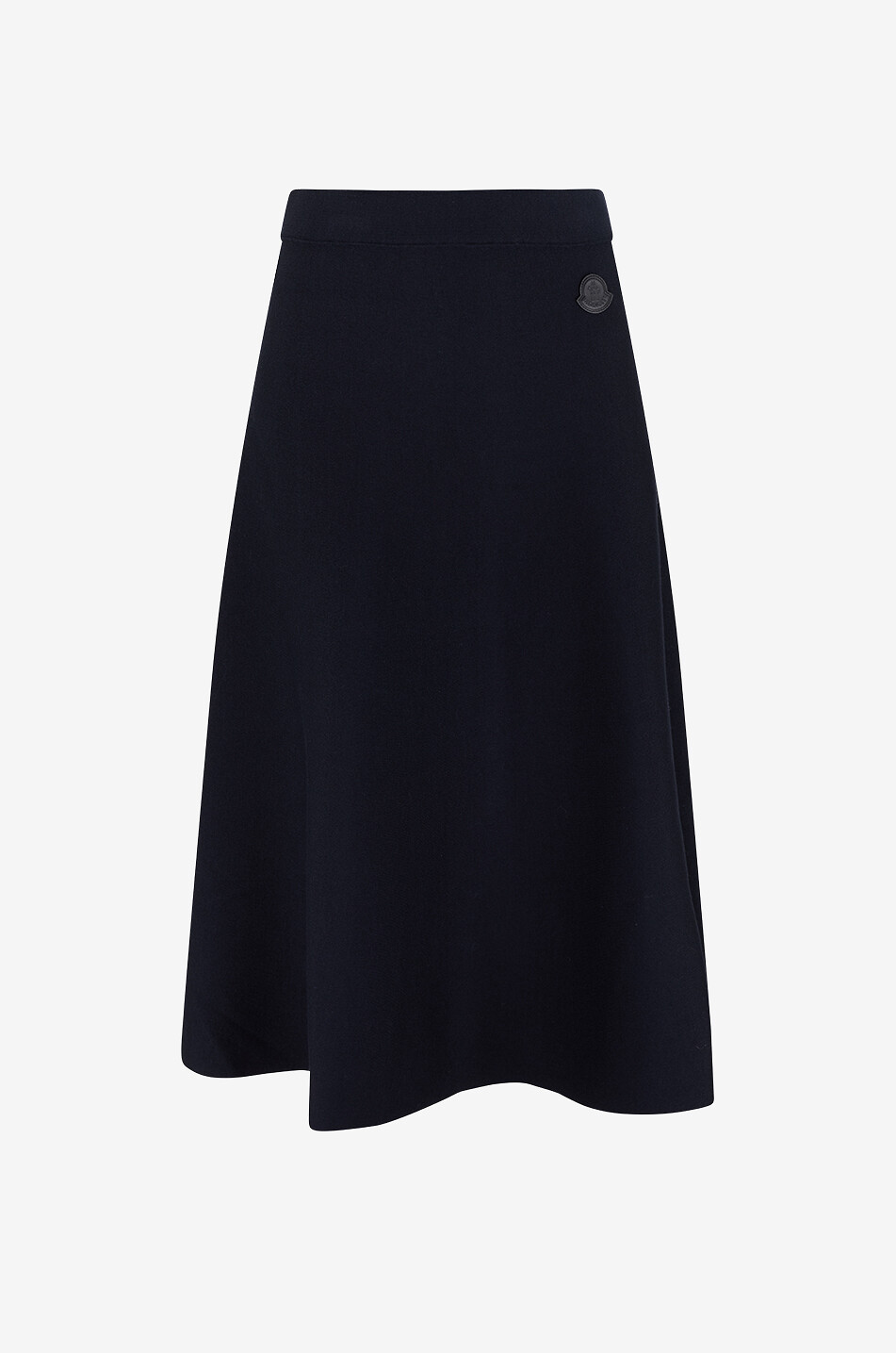 MONCLER Milano-Strick-Rock aus Wollmischgarn Damen BLAU 1