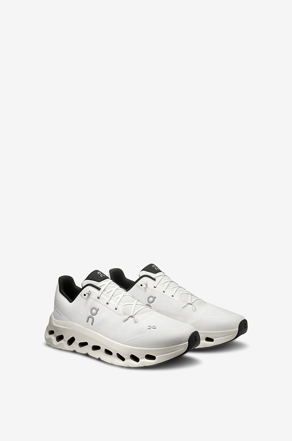 ON Niedrige Schnürsneakers aus Mesh Cloudtilt Herren CREMEFARBEN 2