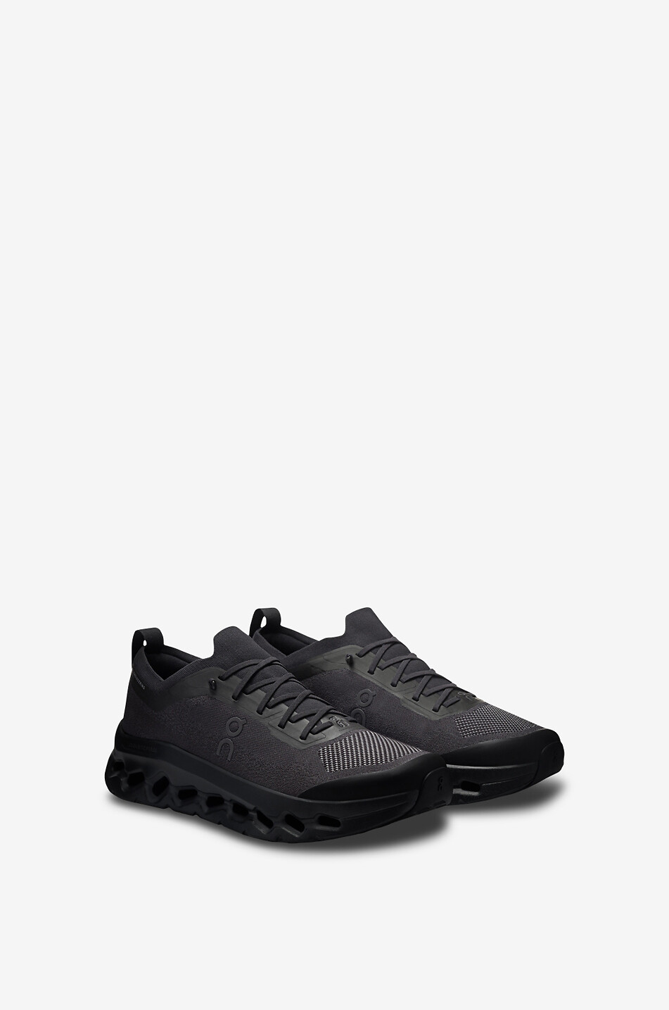 ON Niedrige Schnürsneakers aus Mesh Cloudtilt Moon Herren SCHWARZ 2