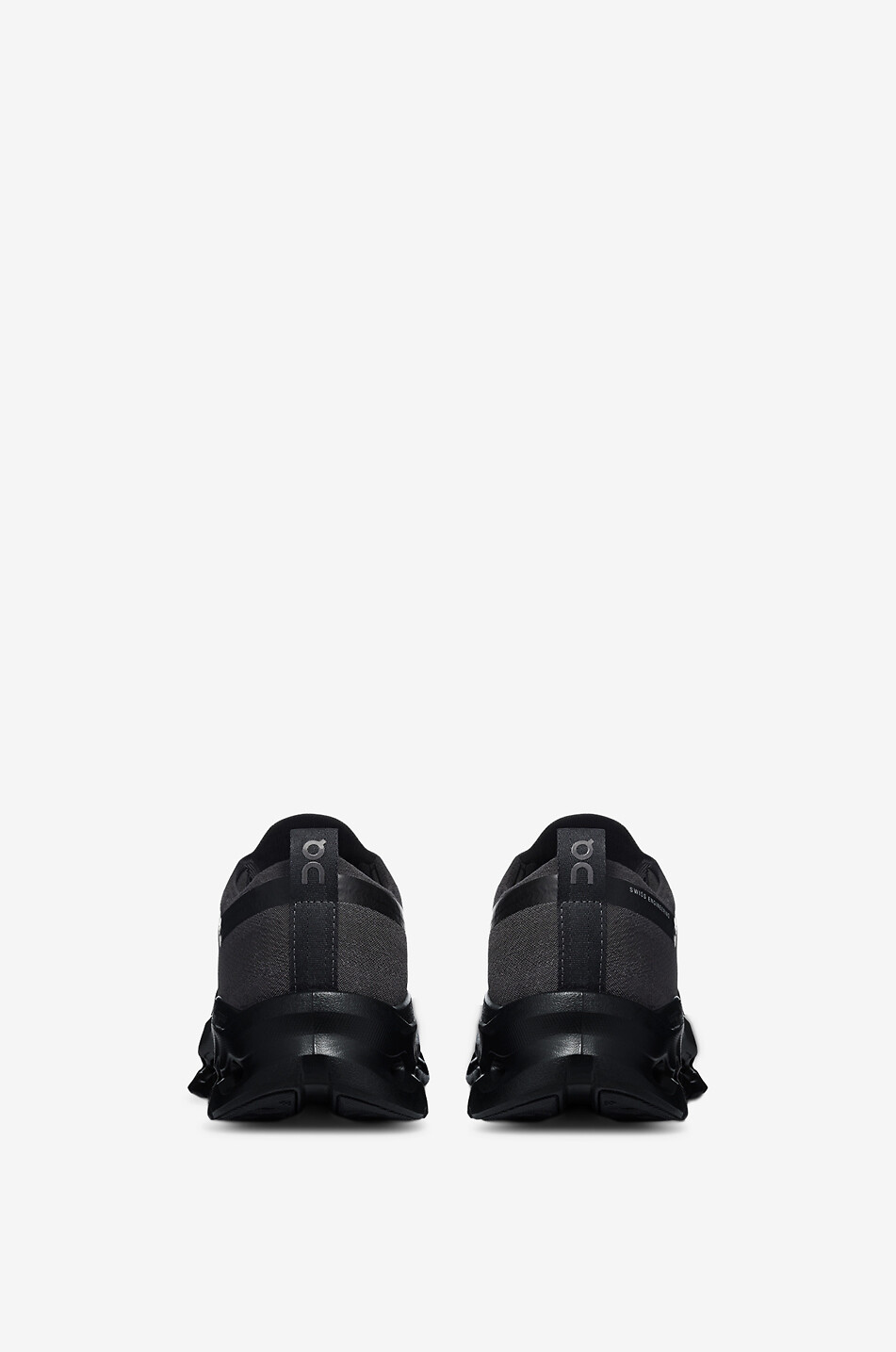 ON Niedrige Schnürsneakers aus Mesh Cloudtilt Moon Herren SCHWARZ 3