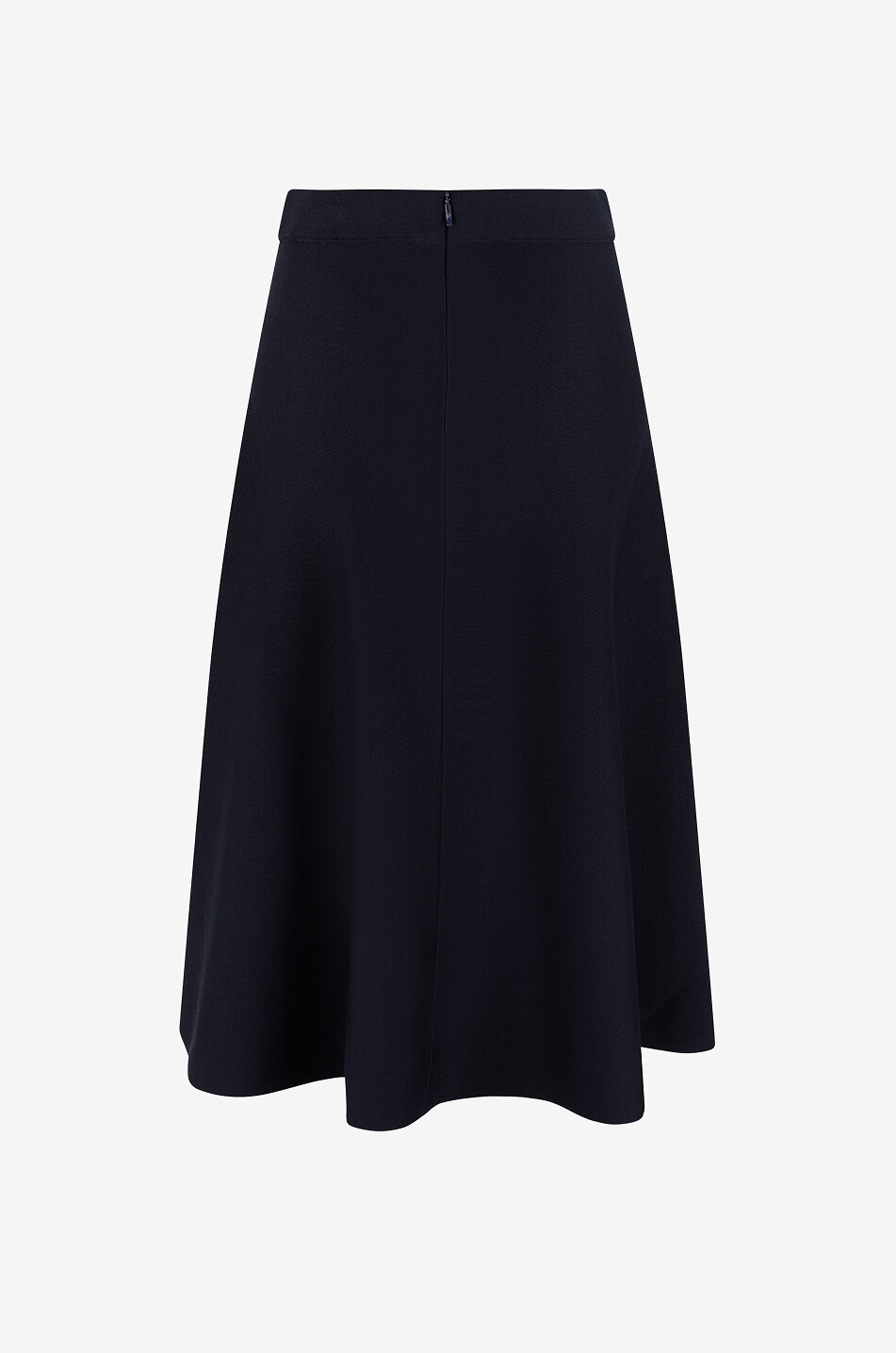 MONCLER Milano-Strick-Rock aus Wollmischgarn Damen BLAU 2