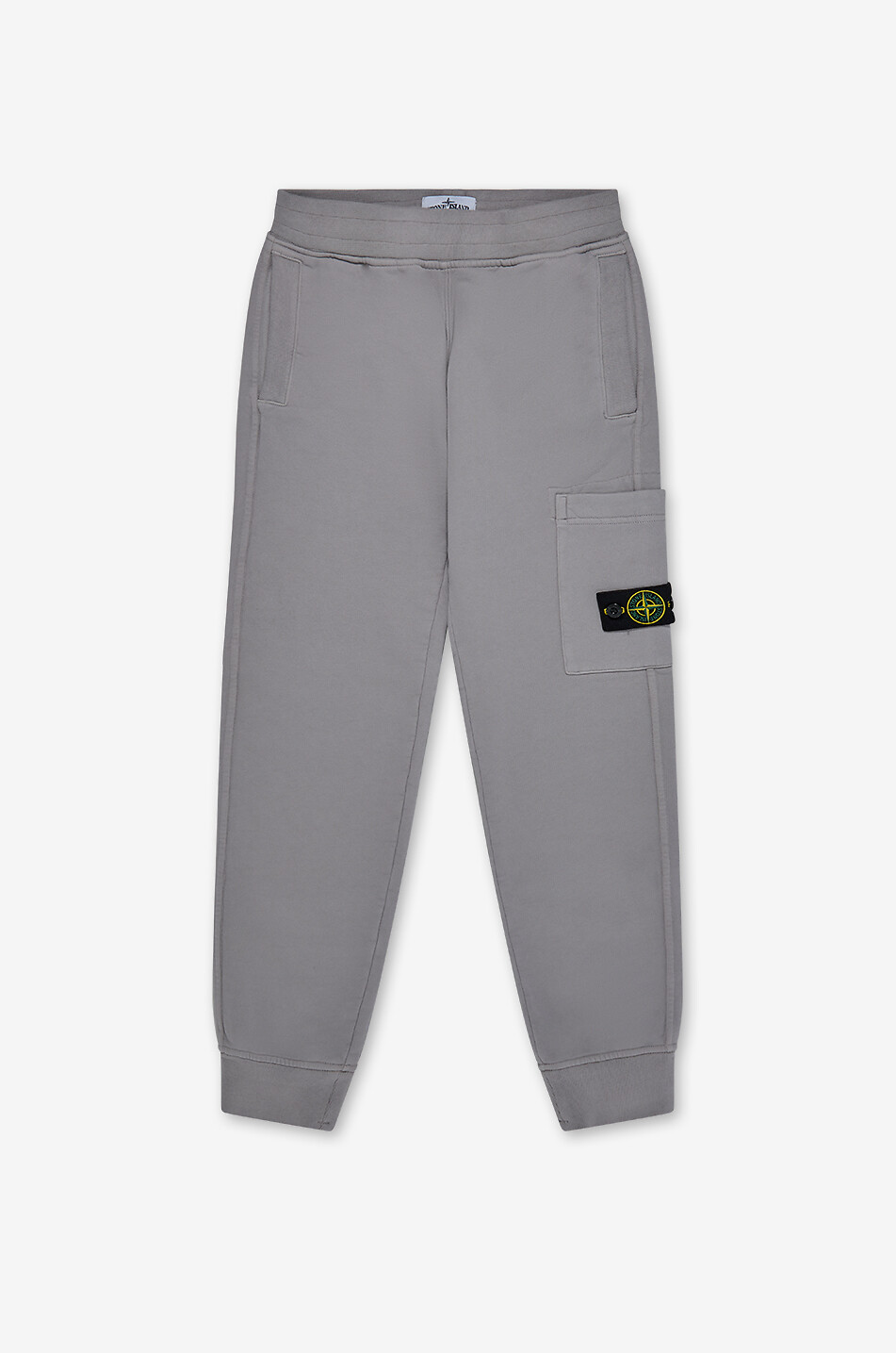 STONE ISLAND JUNIOR 6200002 cotton cargo-pocket joggers boy's Boy GREY 1
