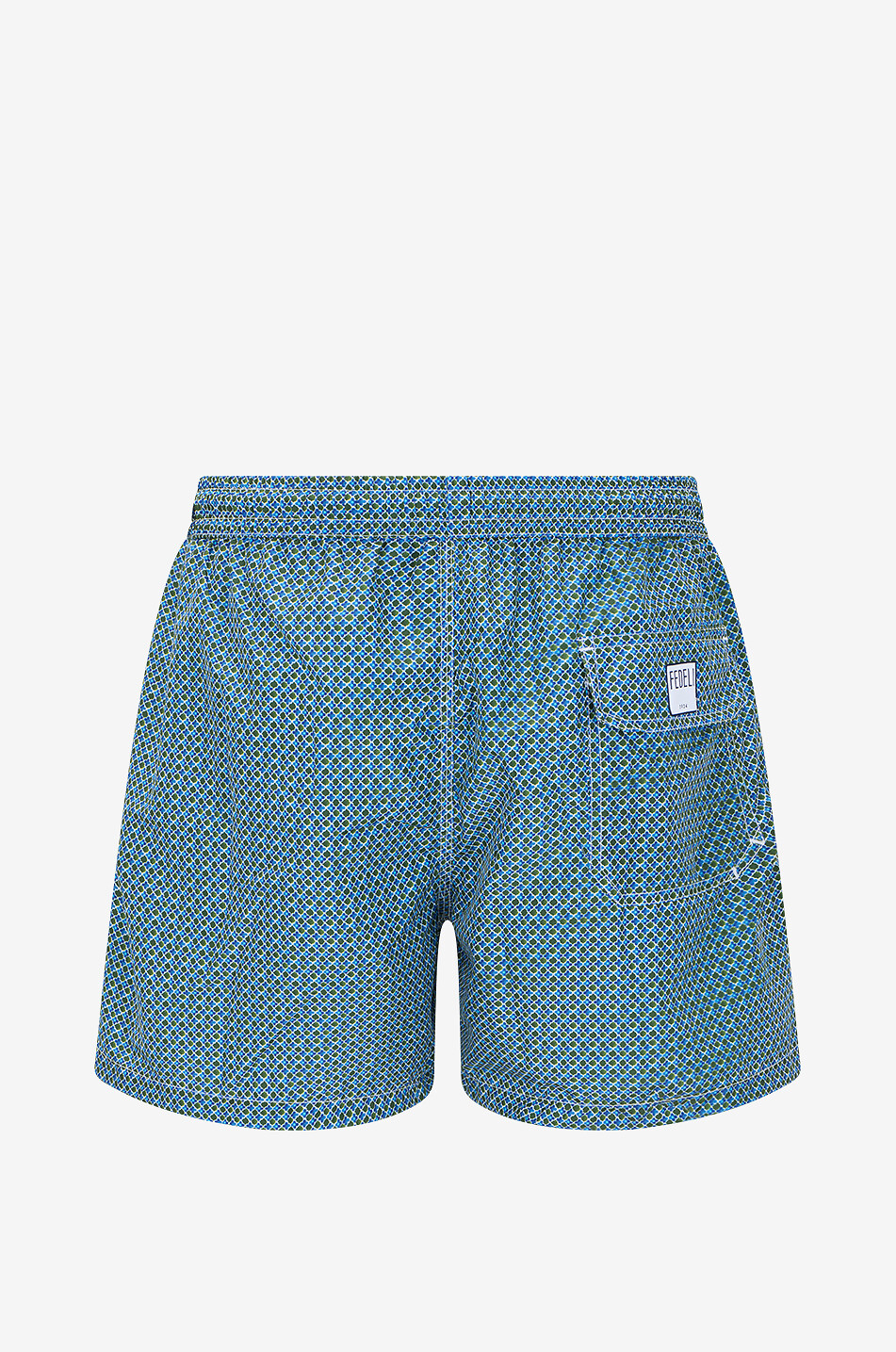 FEDELI Badeshorts mit Print Madeira Florals & Dots Herren DUNKELGRÜN 2