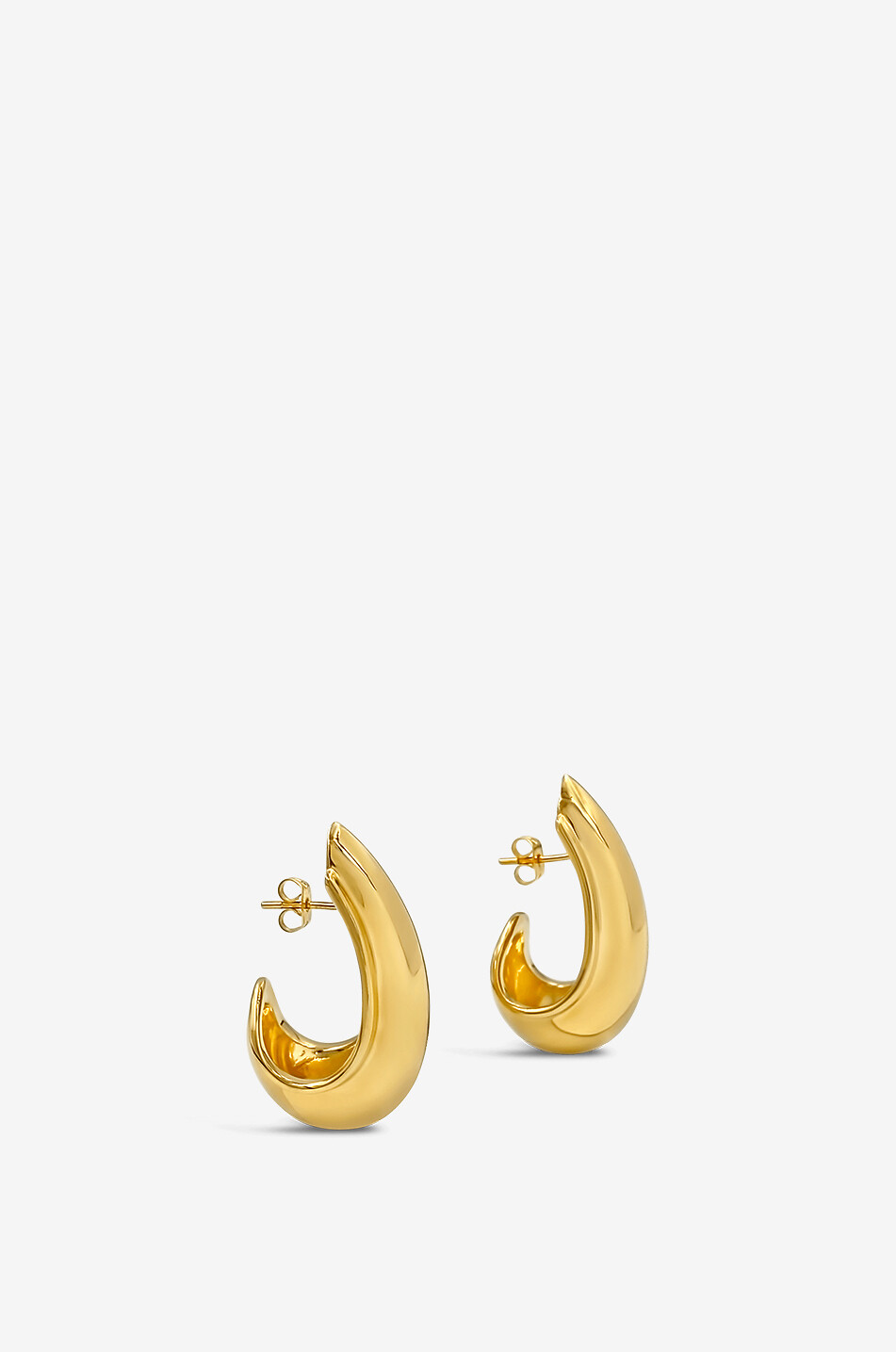 DAPHINE Créoles dorées en forme de goutte Saskia Femme DORE 2