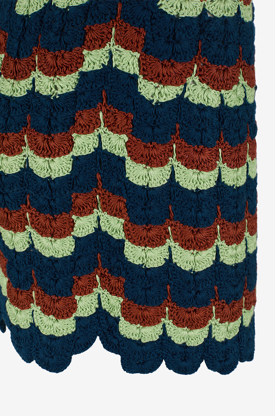 ESCVDO Alba cotton crochet mini skirt Women MULTI COLOURED 4