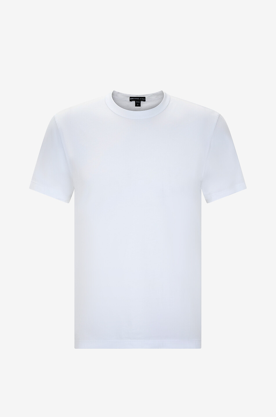 T-shirt à col rond en jersey de coton