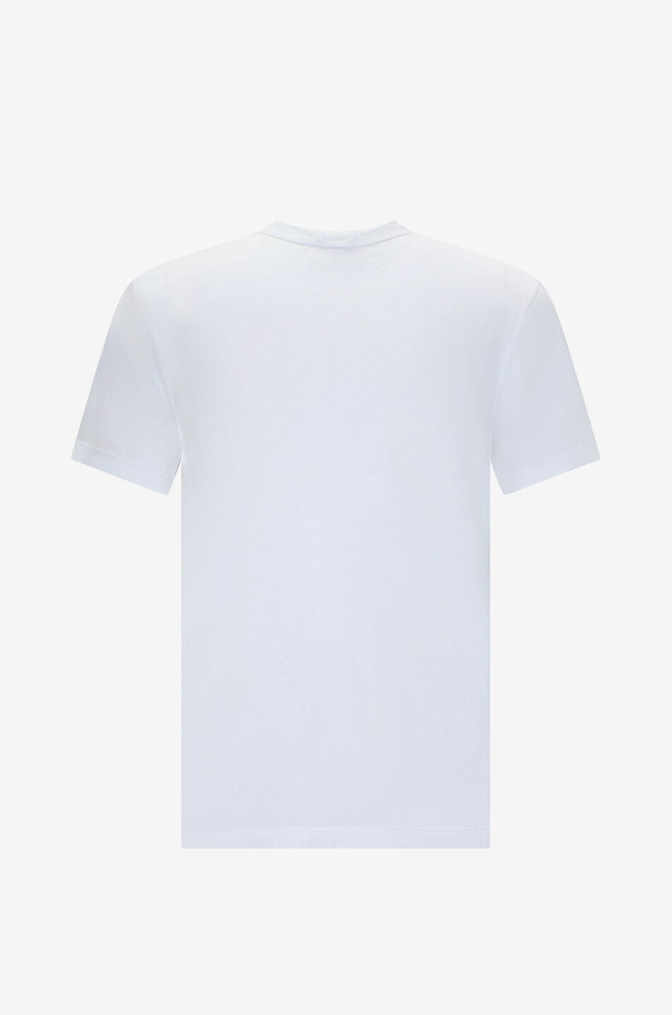 JAMES PERSE T-shirt à col rond en jersey de coton Homme BLANC 2