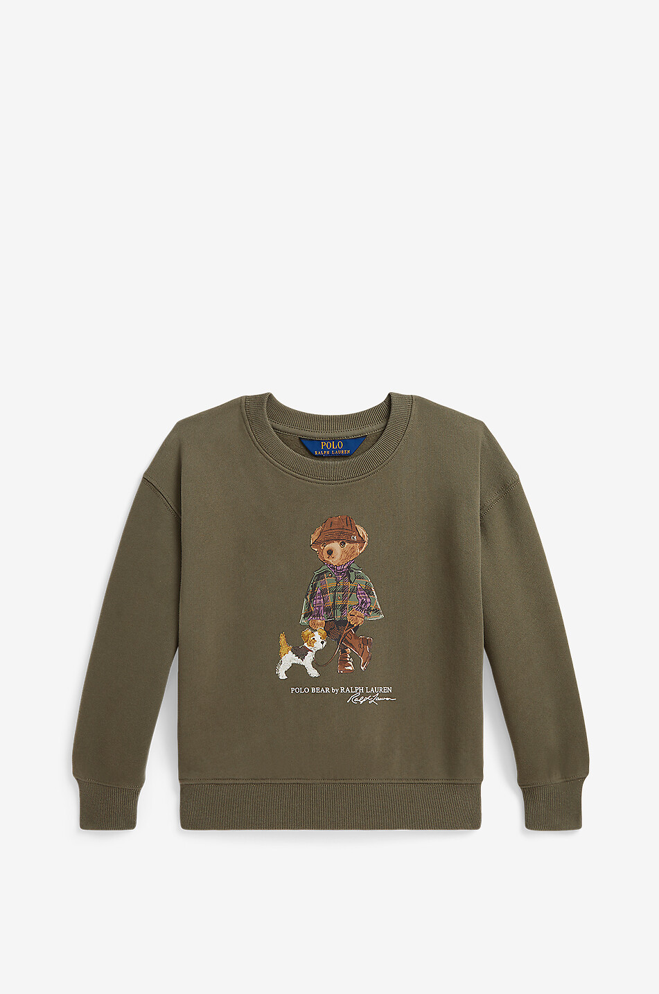 Sweat-shirt à col rond fille Countryside Polo Bear