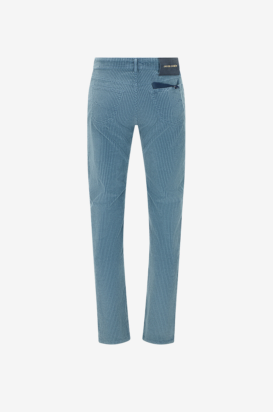 JACOB COHEN Viktor cotton corduroy straight-leg trousers Men MEDIUM BLUE 2
