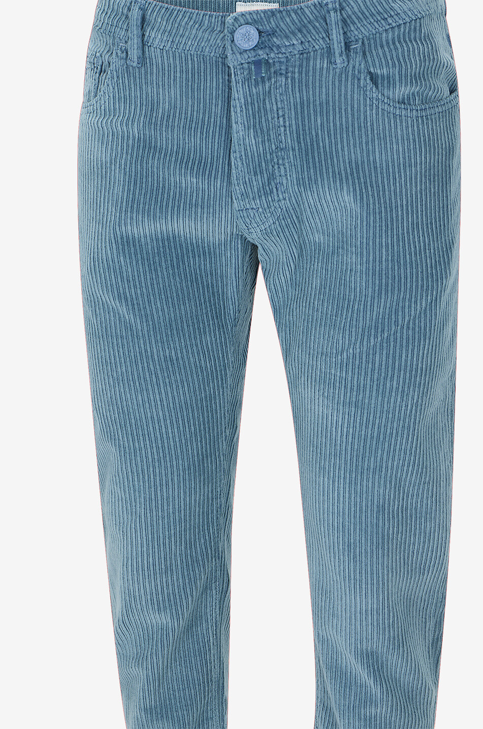 JACOB COHEN Viktor cotton corduroy straight-leg trousers Men MEDIUM BLUE 3