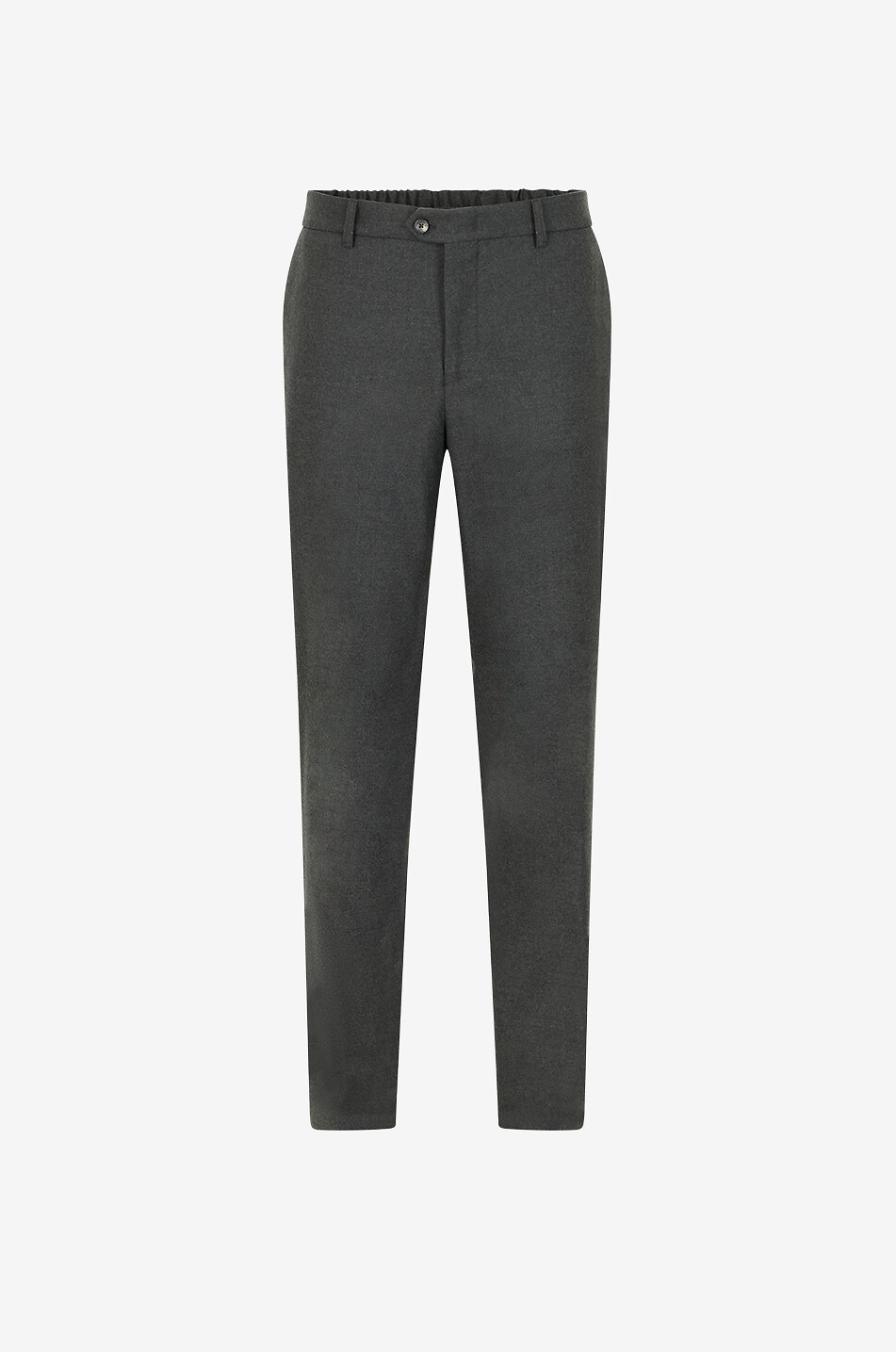 MARCO PESCAROLO Evo blended cashmere cigarette trousers Men DARK GREEN 1
