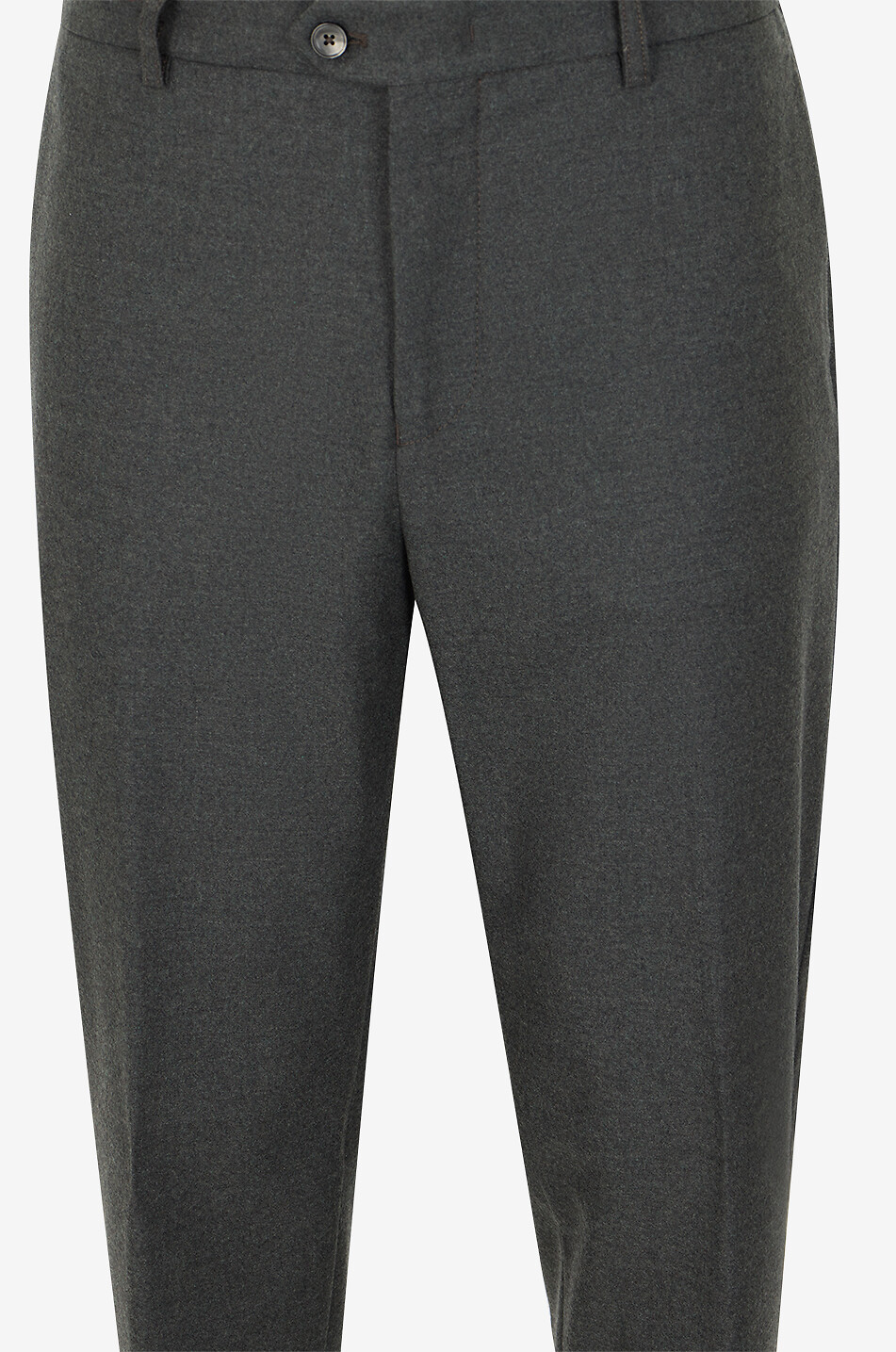 MARCO PESCAROLO Evo blended cashmere cigarette trousers Men DARK GREEN 3