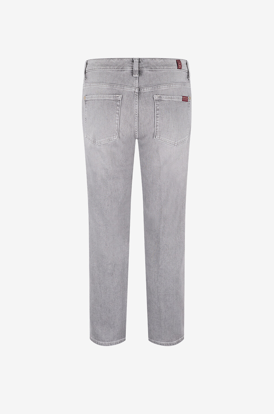 7 FOR ALL MANKIND Gerade Jeans aus Baumwollmix Carlie Damen GRAU 2