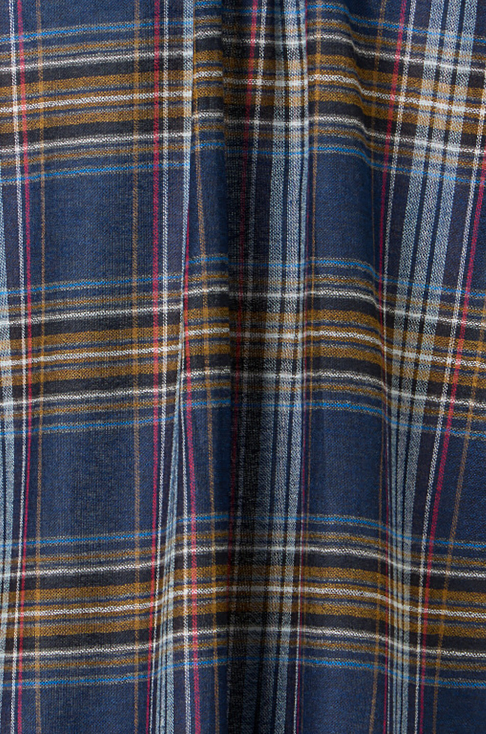 AKRIS PUNTO Blouse à carreaux ample en laine mélangée à lavallière Femme MULTICOLORE 8