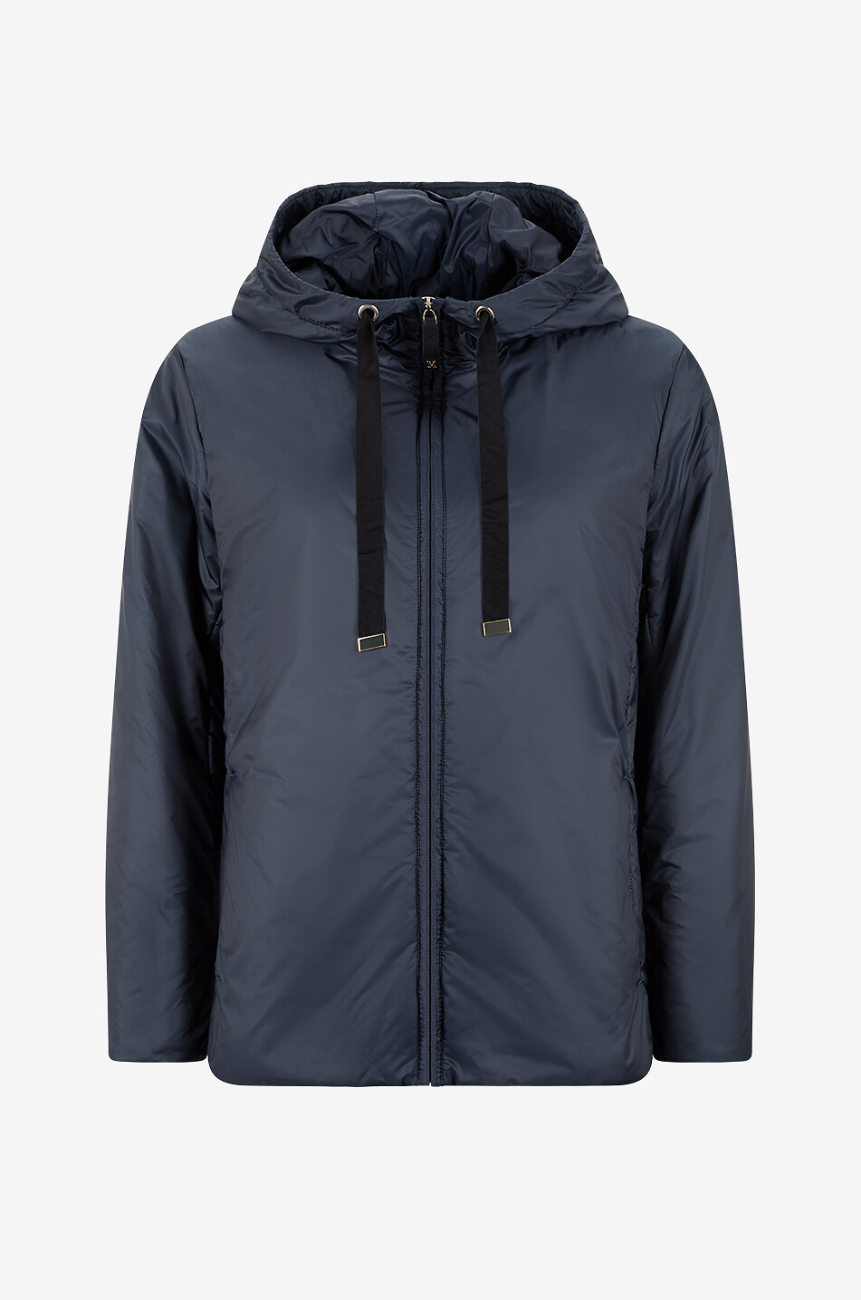 Greenh lightweight technical fabric hooded jacket