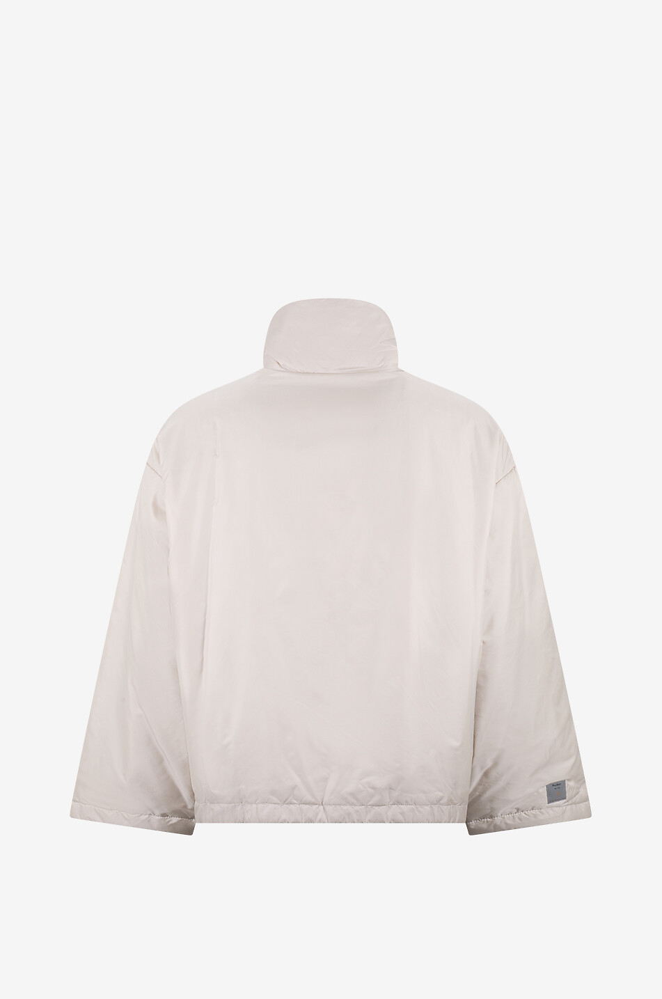 MAX MARA Cristina short lightweight technical fabric high-neck jacket Women LIGHT BLUE 2