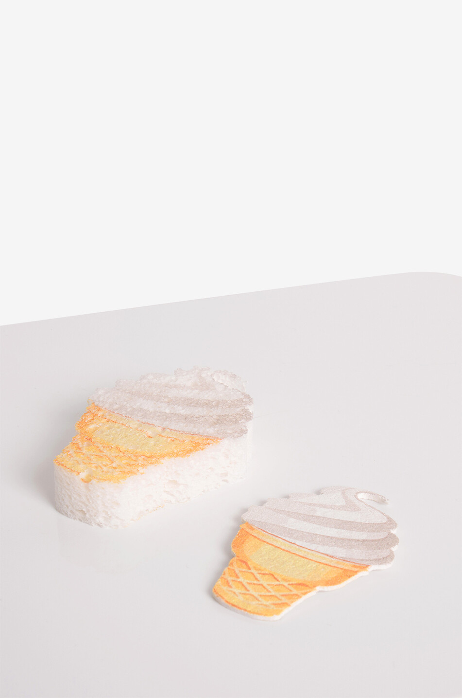 HELIO FERRETTI Set of two ice cream cone kitchen sponges Home MULTI COLOURED 3