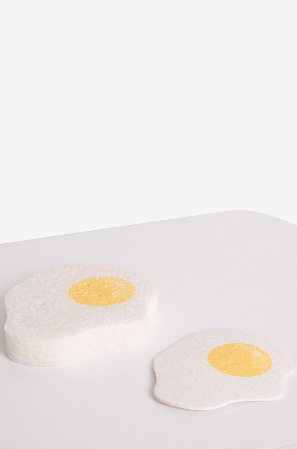 HELIO FERRETTI Set of two egg-shaped kitchen sponges Home MULTI COLOURED 2