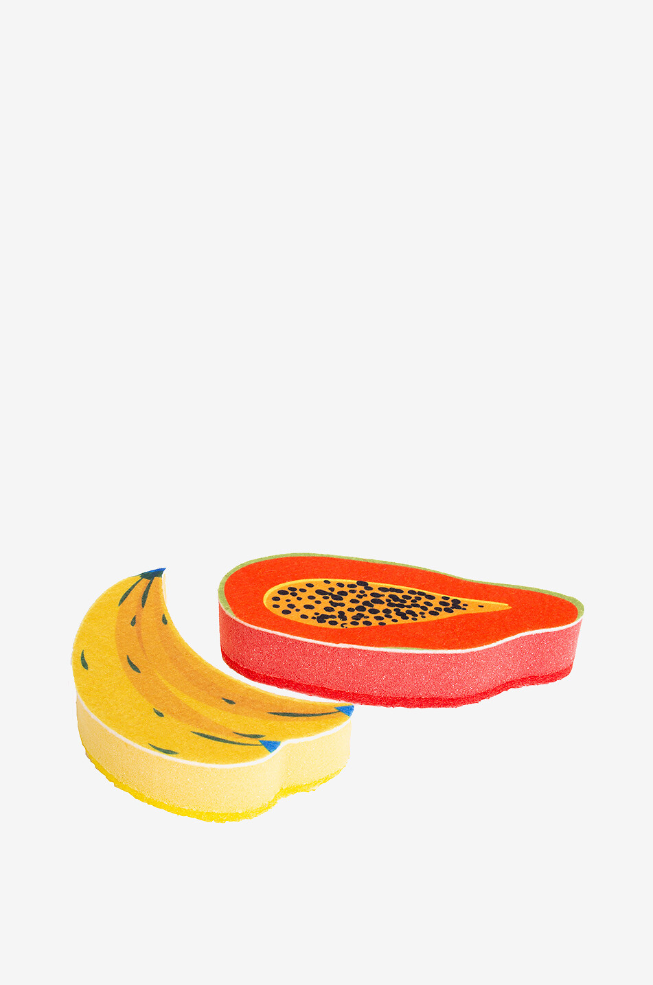 HELIO FERRETTI Tutti Frutti fruit-shaped kitchen sponges set of two Home MULTI COLOURED 1