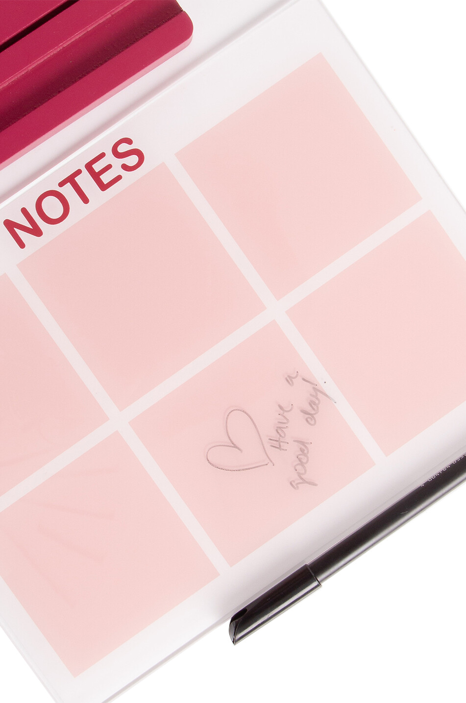 HELIO FERRETTI Bloc-notes en acrylique avec support de bureau Maison MULTICOLORE 2
