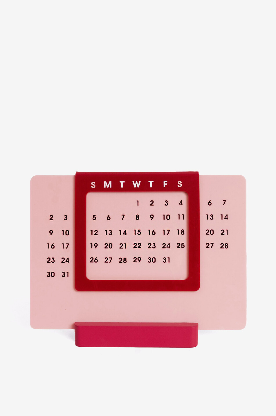 HELIO FERRETTI Calendrier de bureau en acrylique 365 jours Maison ROSE 1