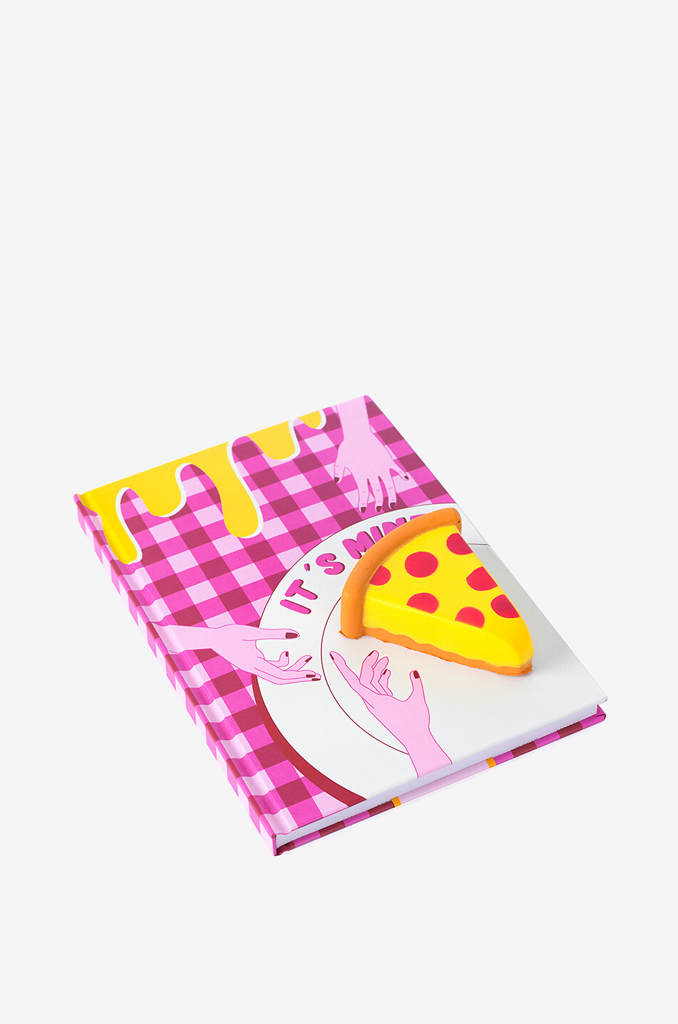 HELIO FERRETTI Carnet A5 avec relief en forme de part de pizza Maison MULTICOLORE 1