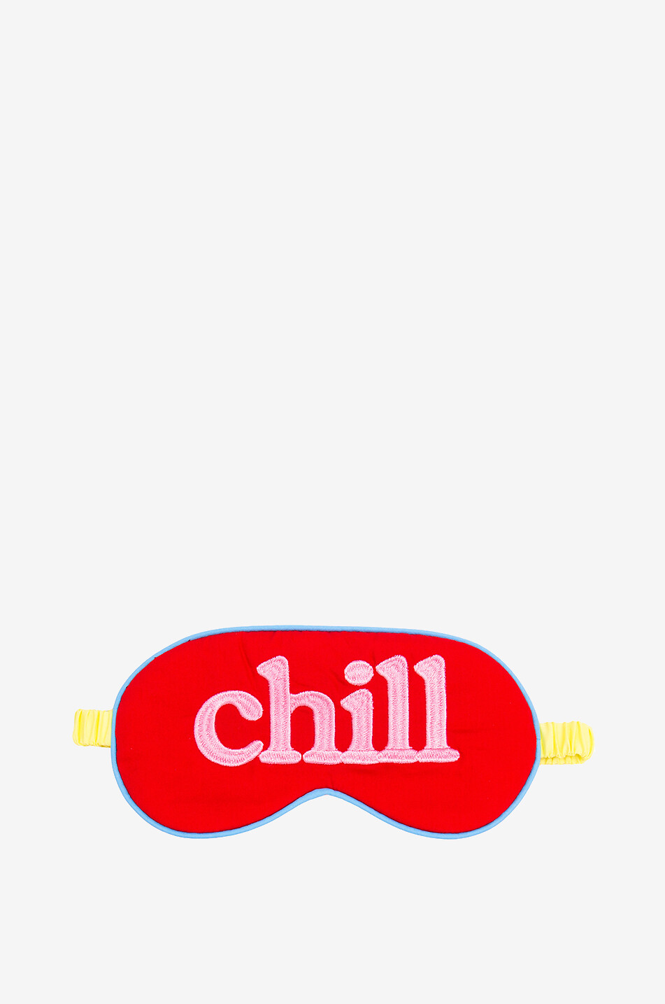 Masque de sommeil brodé Chill