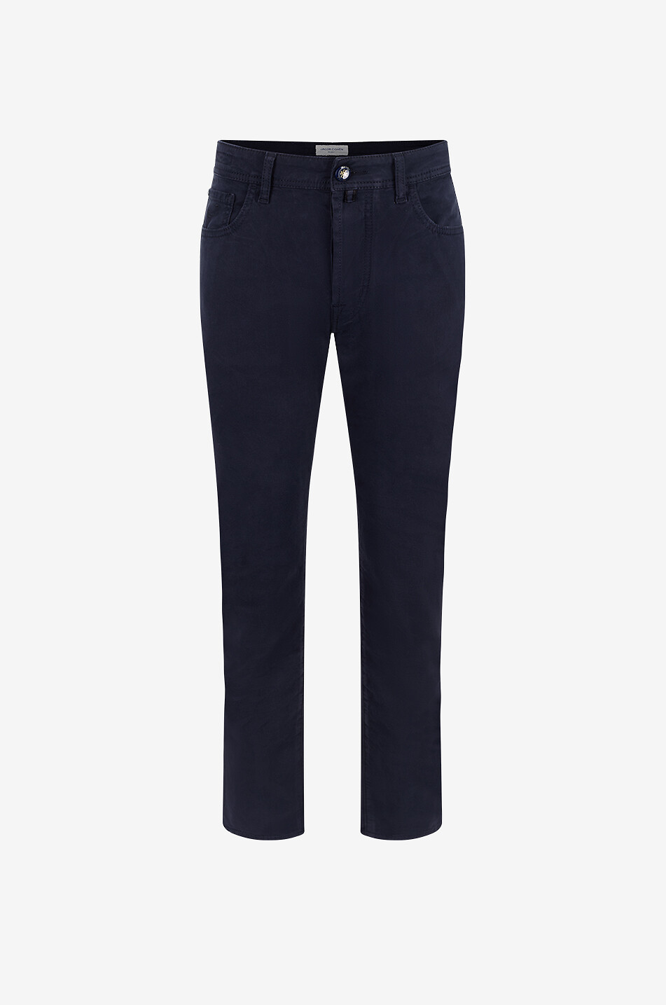 JACOB COHEN Bard straight slim-fit cotton gabardine trousers Men DARK BLUE 1