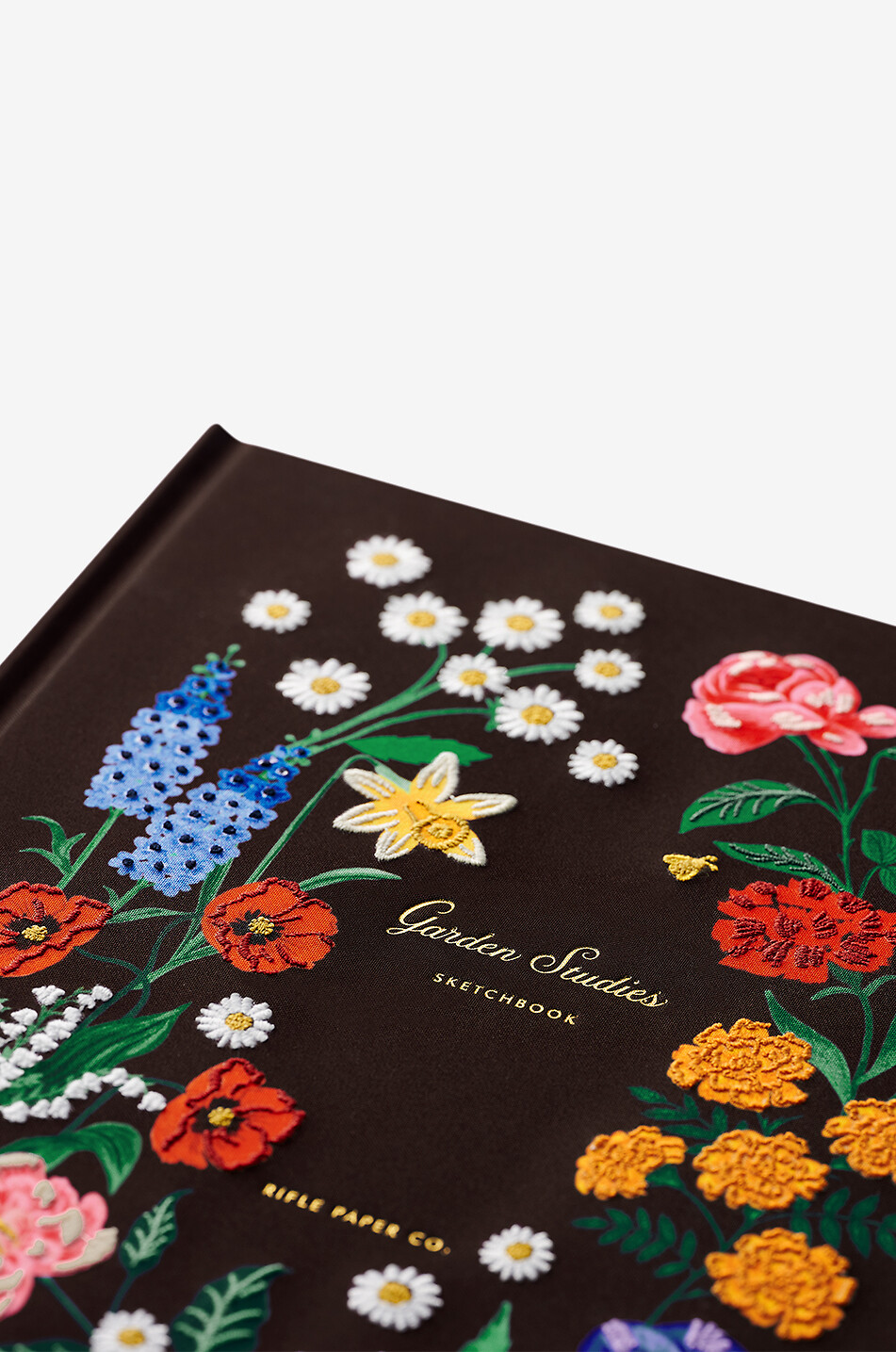 RIFLE PAPER & CO Carnet de croquis brodé à motif floral Garden Study Maison MULTICOLORE 5