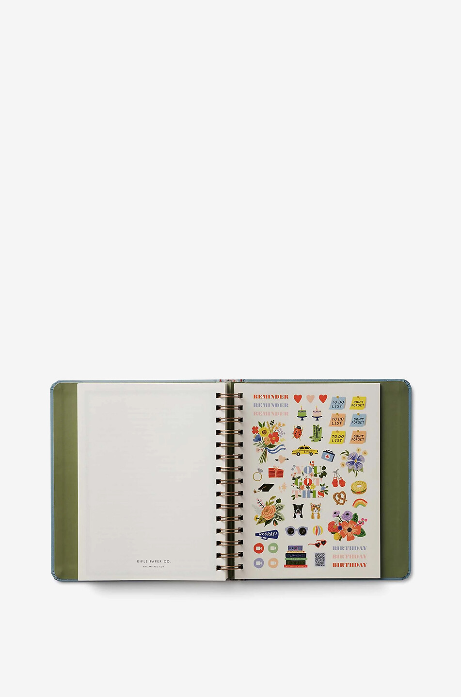 RIFLE PAPER & CO Agenda scolaire 2026-2027 à couverture rigide imprimée Paisley Maison MULTICOLORE 3