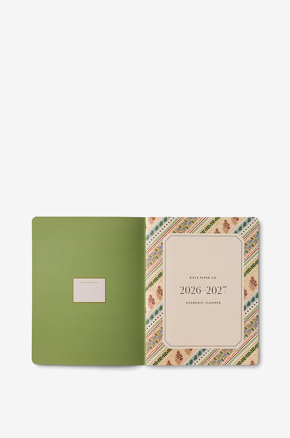 RIFLE PAPER & CO Schulkalender 2026–2027 mit Paisley-Blumenmuster Haus BUNT 2