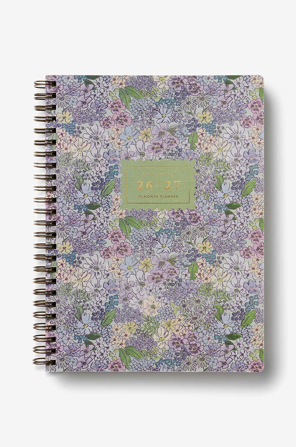 RIFLE PAPER & CO Agenda scolaire à spirale à imprimé floral Mimi Maison MULTICOLORE 1