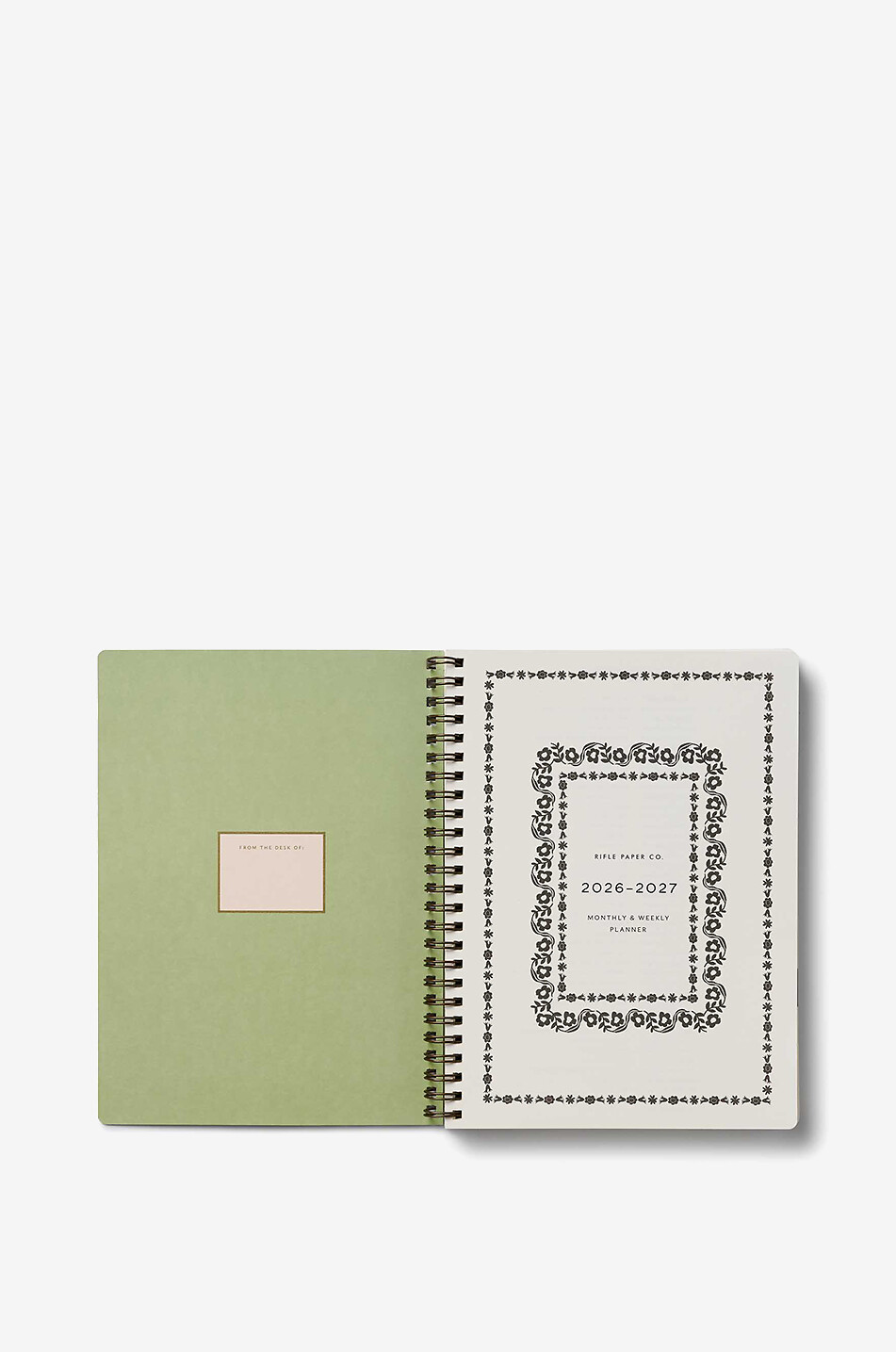 RIFLE PAPER & CO Agenda scolaire à spirale à imprimé floral Mimi Maison MULTICOLORE 2