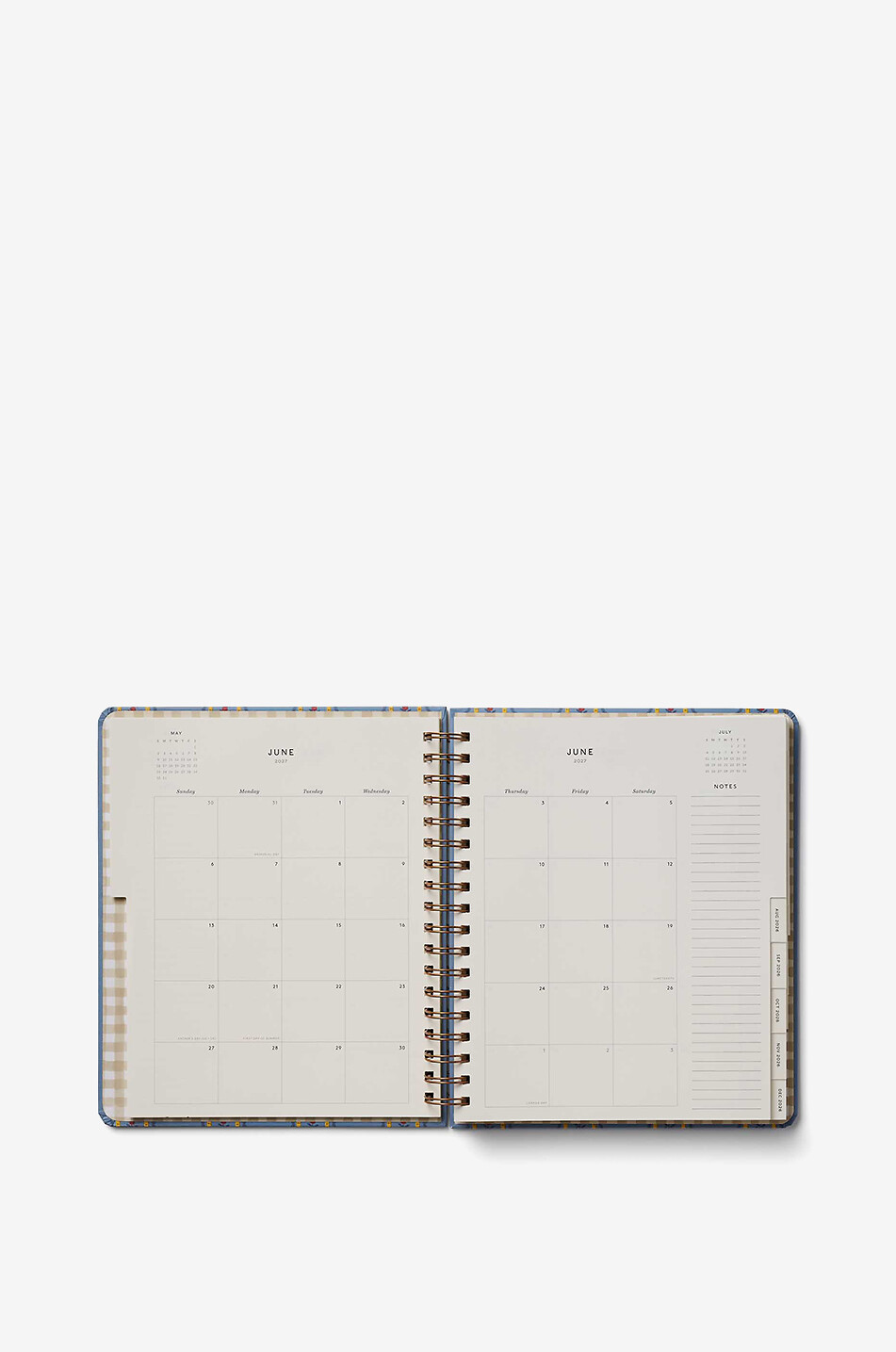 RIFLE PAPER & CO Schoolhouse hardcover spiral academic planner Home MULTI COLOURED 3
