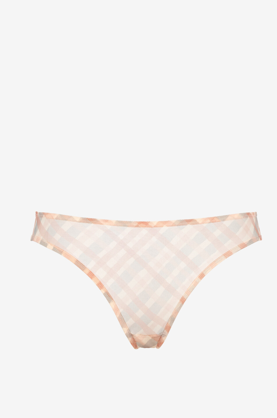 Culotte à carreaux imprimée Identity