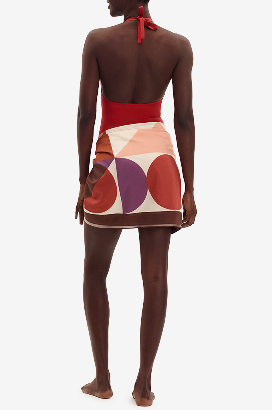 ERES Paréo imprimé géométrique en coton et soie Luisa Femme MULTICOLORE 3
