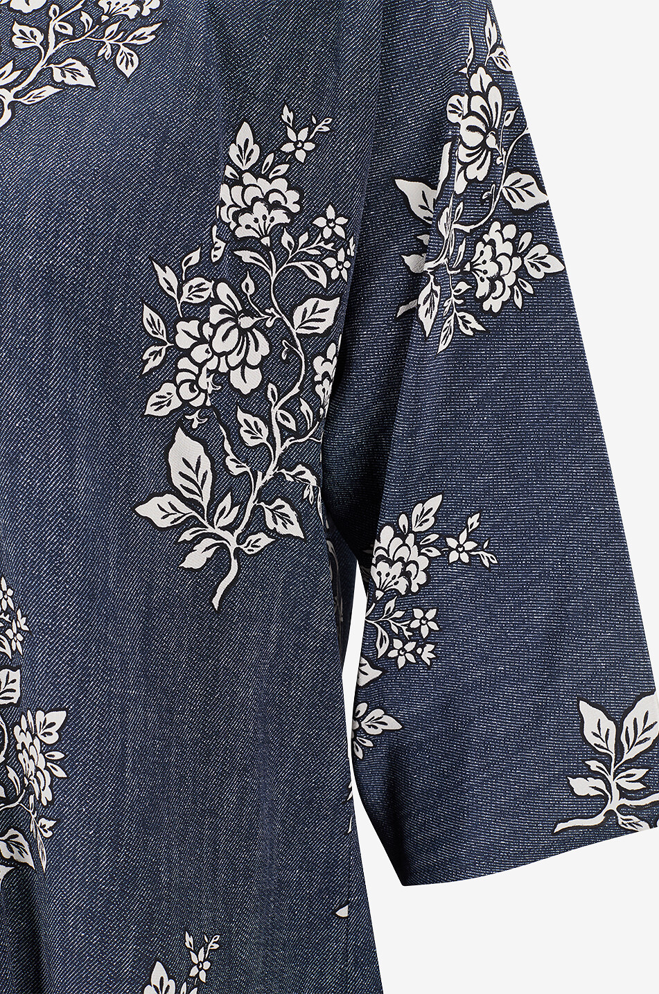 WEEKEND MAX MARA Dadone printed silk round neck blouse Women DARK BLUE 3