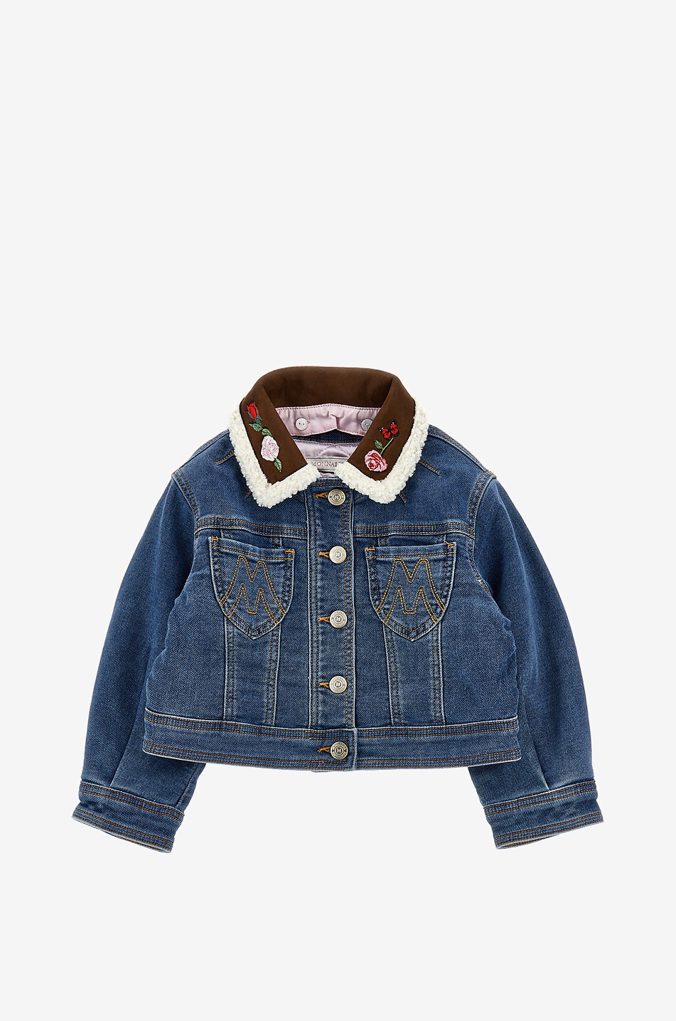 Toy Story girls' embroidered denim jacket