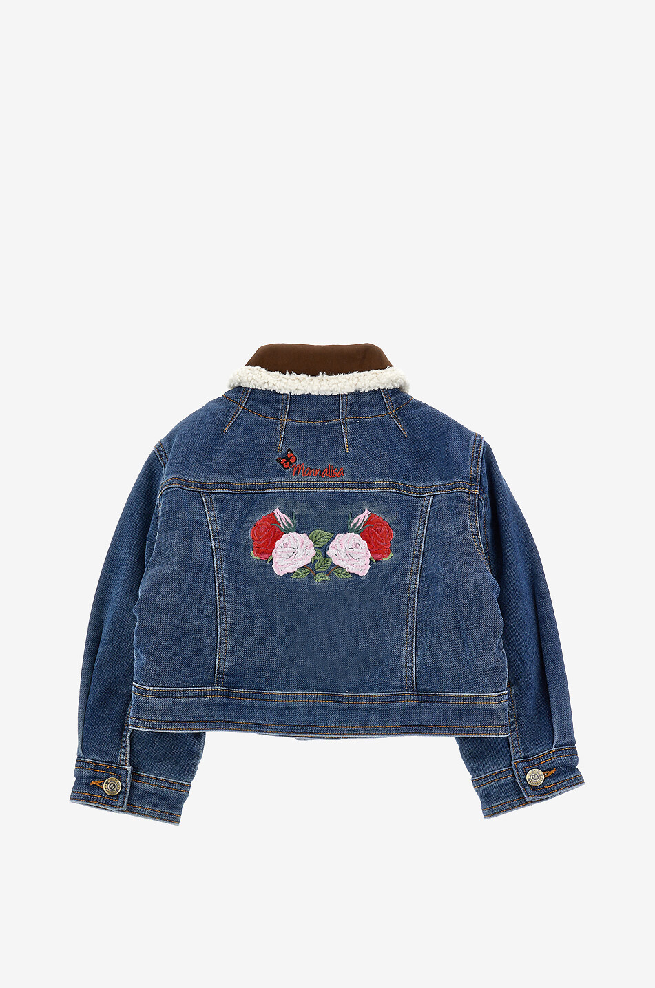 MONNALISA Toy Story girls' embroidered denim jacket Girl BLUE 2
