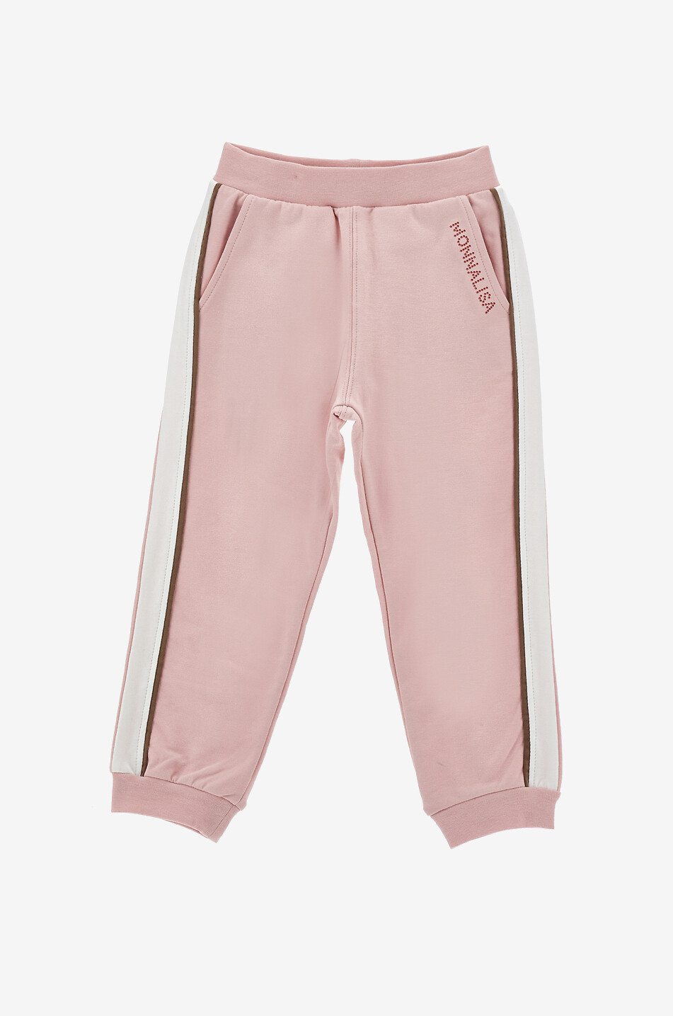 MONNALISA Toy Story girls' fleece joggers with rhinestone Girl PINK 1