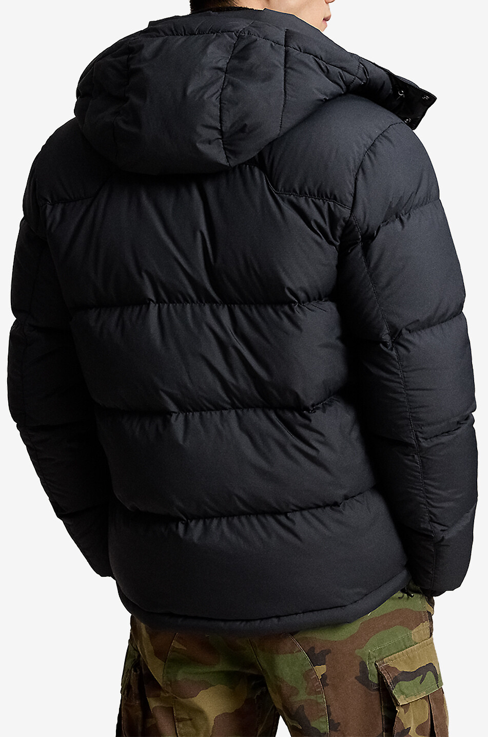 POLO RALPH LAUREN Kurze Stepp-Daunenjacke mit Kapuze The Gorham Herren SCHWARZ 3