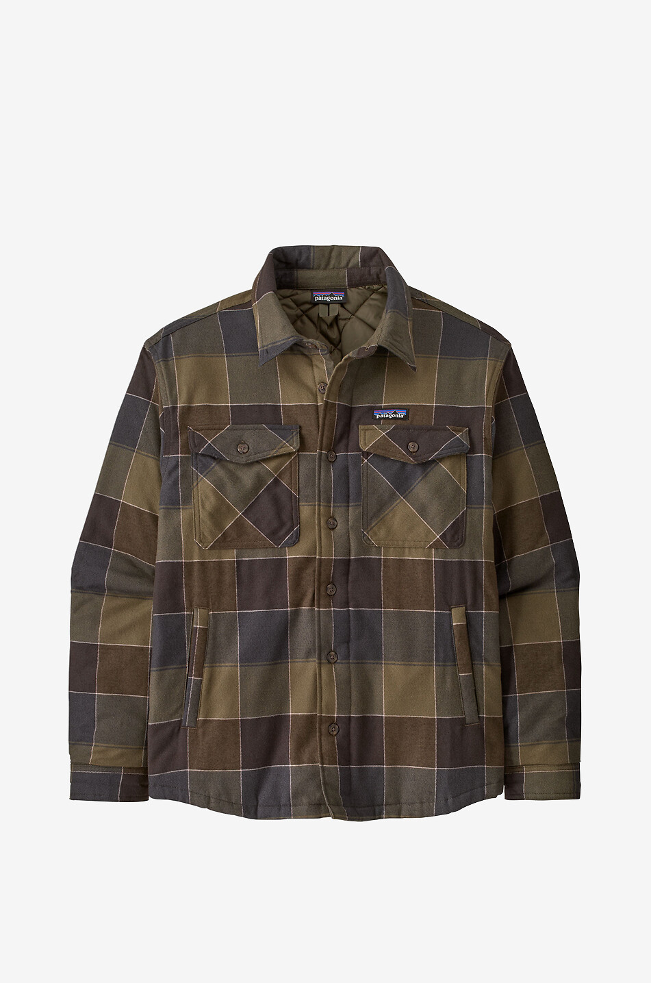 Veste chemise doublée à carreaux en flanelle Fjord