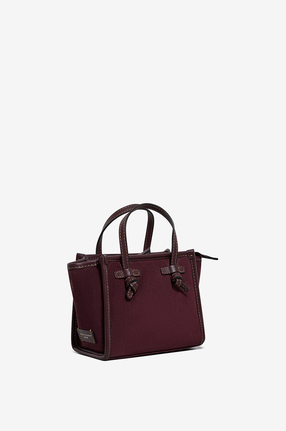 GIANNI CHIARINI Shopper aus Wild- und Glattleder Miss Marcella Damen DUNKELROT 2