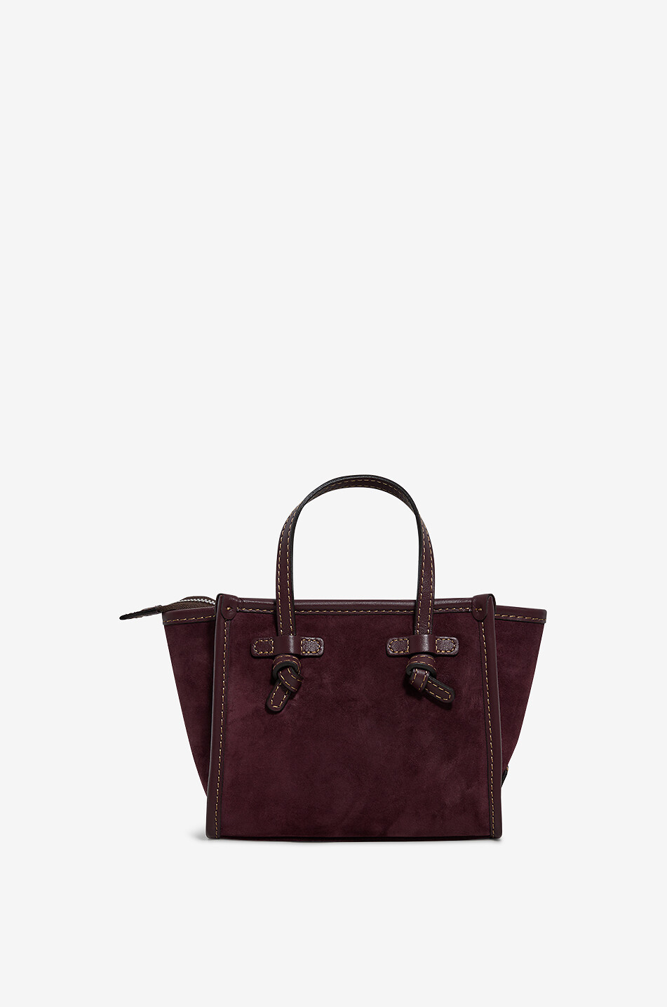 GIANNI CHIARINI Shopper aus Wild- und Glattleder Miss Marcella Damen DUNKELROT 4
