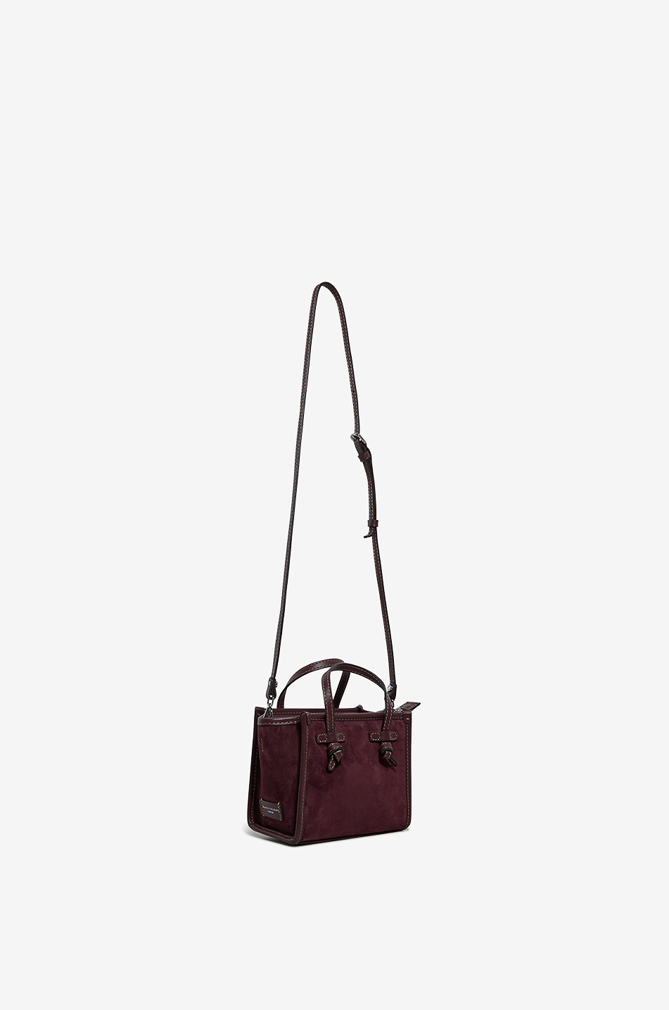 GIANNI CHIARINI Shopper aus Wild- und Glattleder Miss Marcella Damen DUNKELROT 5