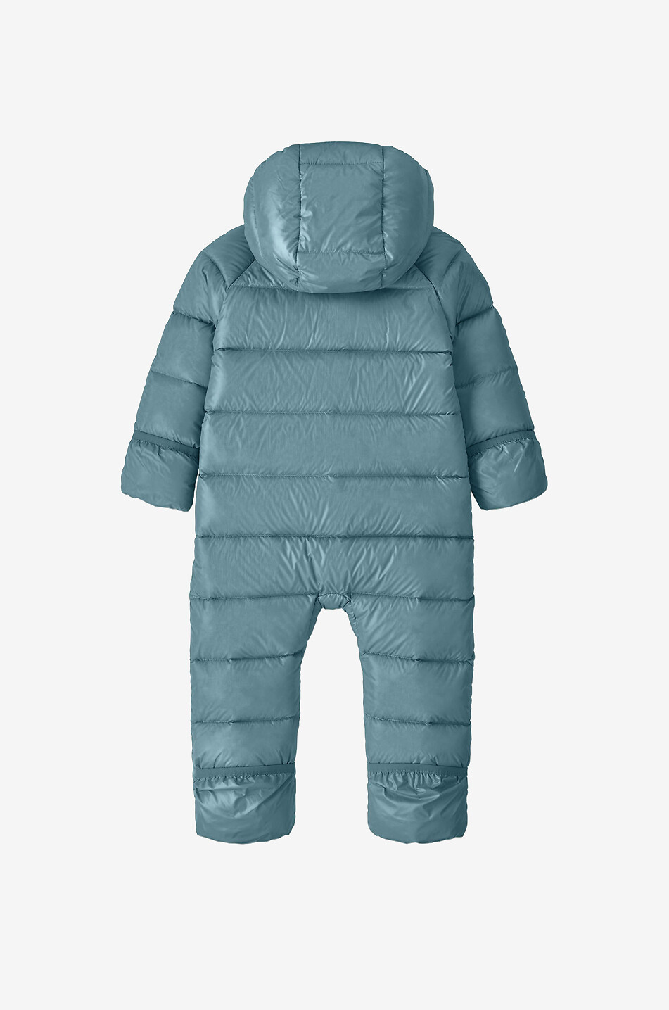 PATAGONIA Quilted hooded baby all-in-one Baby BLUE 2