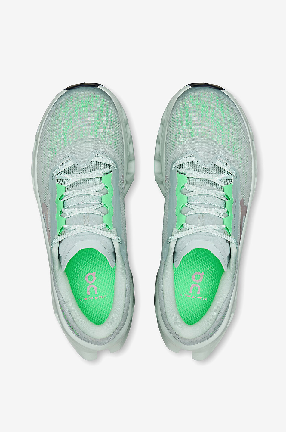 ON Cloudmonster 3 road running shoes Women LIGHT GREY 5