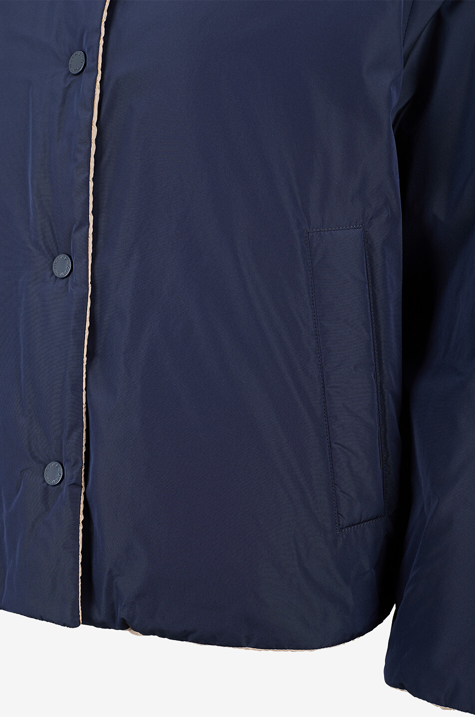 WEEKEND MAX MARA Falena reversible lightweight shirt-collar jacket Women DARK BLUE 3